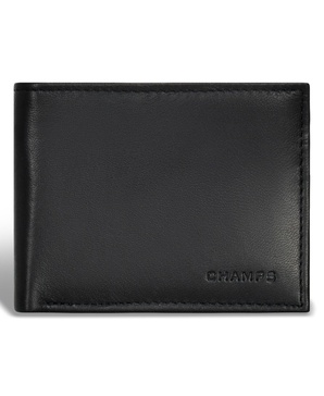 Men's Classic Collection Leather Center-Wing Wallet