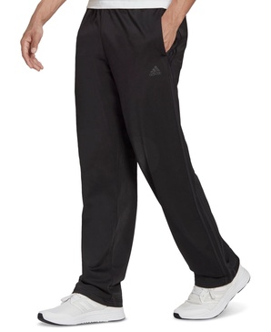 Men's Primegreen Essentials Warm-Up Open Hem 3-Stripes Track Pants