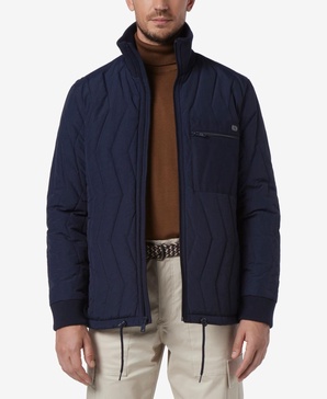 Men's Floyd Zig-Zag Quilted Blouson Jacket