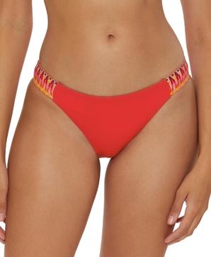 Women's Fiesta Side-Tab Scoop Bikini Bottoms