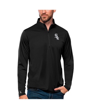 Men's Black Chicago White Sox Tribute Quarter-Zip Pullover Top