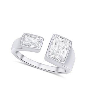 Cubic Zirconia Modern Ring