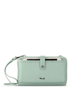 Iris Leather Convertible Crossbody Bag