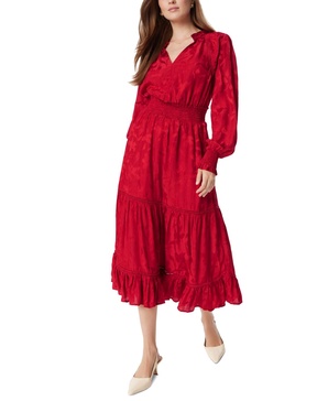 Women's Maya Smocked-Waist Tiered Maxi Dress