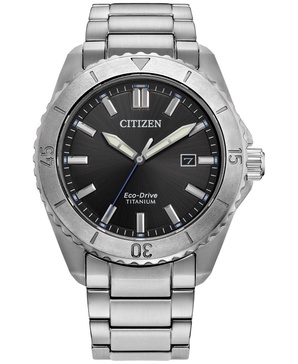 Eco-Drive Men's Brycen Super Titanium Bracelet Watch 41mm