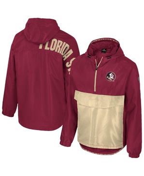 Men's Garnet Florida State Seminoles Reloaded Anorak Half-Zip Jacket