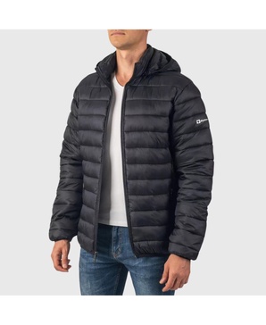 Men's Milo Hooded Puffer Jacket Down Alternative Lightweight Coat