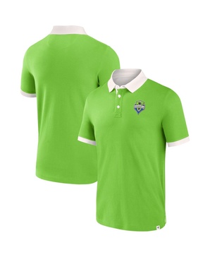 Men's Rave Green Seattle Sounders FC Second Period Polo Shirt