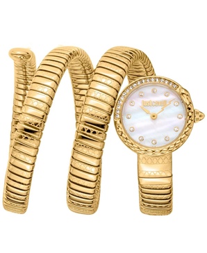 Women's Enchanting Snake White Dial Watch - JC1L302M0025