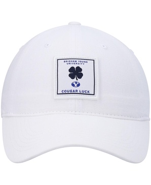 Men's White BYU Cougars Dream Adjustable Hat