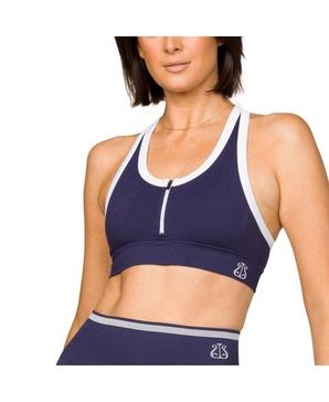 Women's Adult Barre Zip Bra