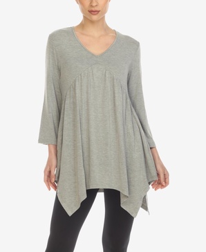 Women's Empire Waist Tunic Top