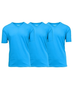 Men's Short Sleeve V-Neck T-shirt, Pack of 3