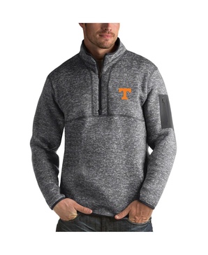 Men's Charcoal Tennessee Volunteers Fortune Half-Zip Sweatshirt