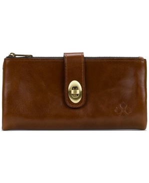 Annesley Leather Wristlet