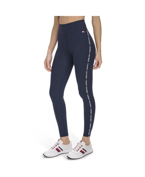 Women's High Rise Full Length Legging With Logo Taping