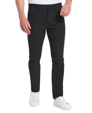 Kennth Cole Men's Slim-Tapered Fit Stretch Tech Pants 