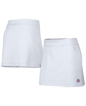 Women's White Chicago Cubs Aubrey IslandZone Skort