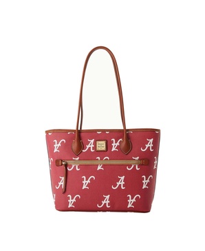 Women's Alabama Crimson Tide Sporty Monogram Large Zip Tote Bag