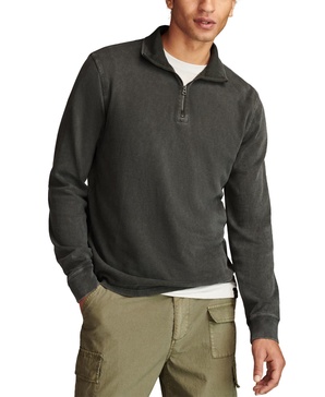 Men's Weekend Slub Quarter Zip Sweatshirt 