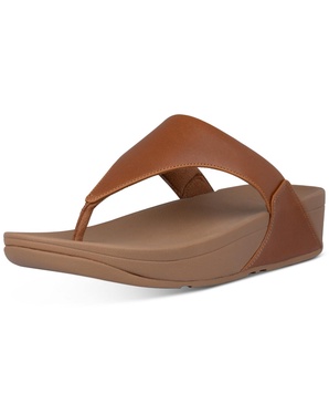 Women's Lulu Leather Toe-Thongs Sandals