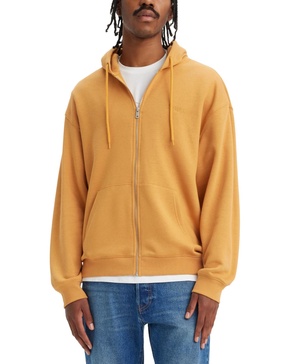 Men's Fleece Relaxed-Fit Zip-Up Hoodie 