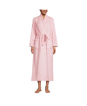 Women's Cozy Plush Long Wrap Robe