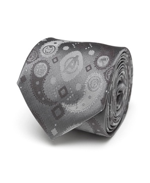 Avengers Paisley Icons Print Men's Tie