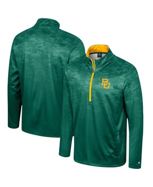 Men's Green Baylor Bears The Machine Half-Zip Jacket