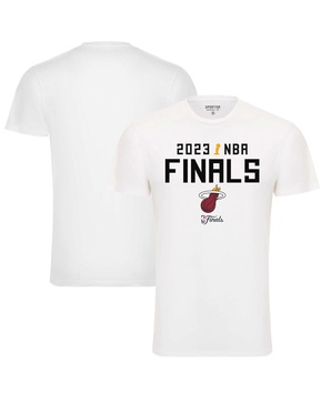 Men's and Women's White Miami Heat 2023 NBA Finals Bingham Premium T-shirt