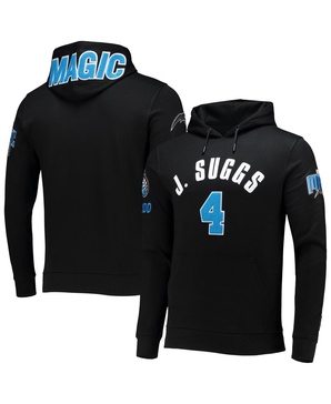 Men's Jalen Suggs Black Orlando Magic Team Player Pullover Hoodie