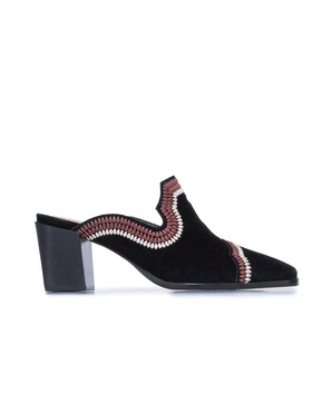 Bernardo Brooklyn Embroidered Mule