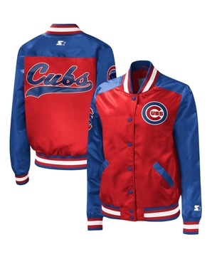 Women's Red Chicago Cubs The Legend Full-Snap Jacket