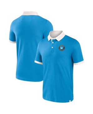 Men's Blue Charlotte FC Second Period Polo Shirt