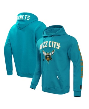 Men's Teal Charlotte Hornets 2023/24 City Edition Pullover Hoodie