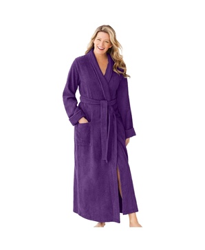 Women's Long Terry Robe