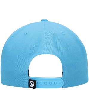 Men's Blue C-Bite Solid Snapback Hat