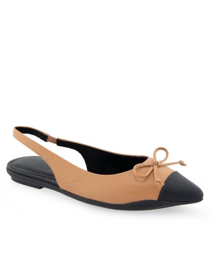 Women's Donna Pointed Toe Slingback Flats