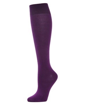 Women's Bamboo Blend Knit Knee High Socks