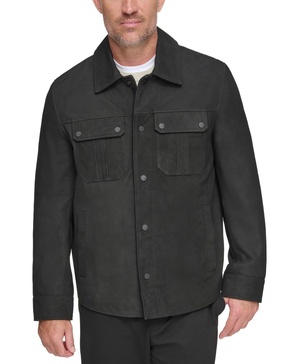 Men's The Laredo Leather Overshirt