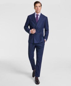 Men's Relaxed Modern-Fit Wool Tweed Suit Separates