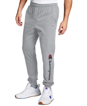 Men's Standard-Fit Script Logo-Print Joggers  