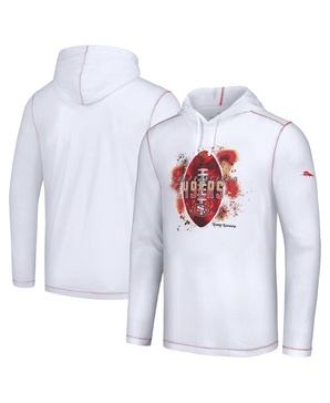 Men's White San Francisco 49ers Graffiti Touchdown Pullover Hoodie