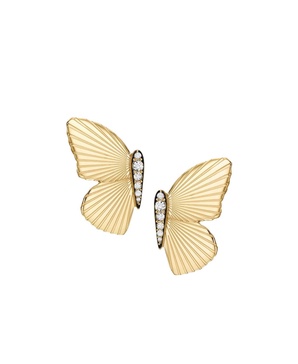 Butterfly Stainless Steel Stud Earrings