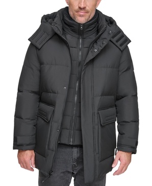 Men's Oswego Duvet Quilted Parka Coat