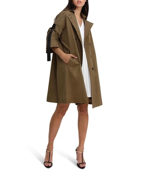 Women's Russian Romance Oversized Trench Coat