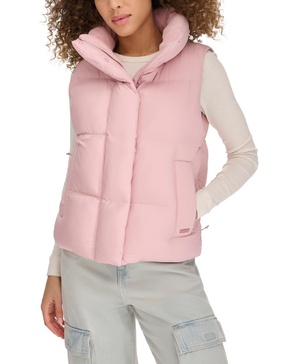 Women's Stand Collar Puffer Vest