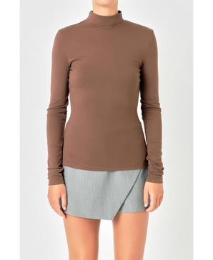 Women's Mock Neck Top