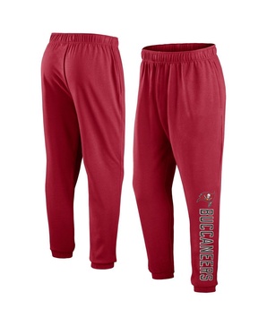 Men's Red Tampa Bay Buccaneers Chop Block Fleece Sweatpants