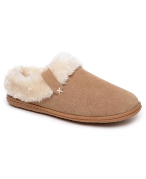 Women's Camp Collar Scuff Slippers